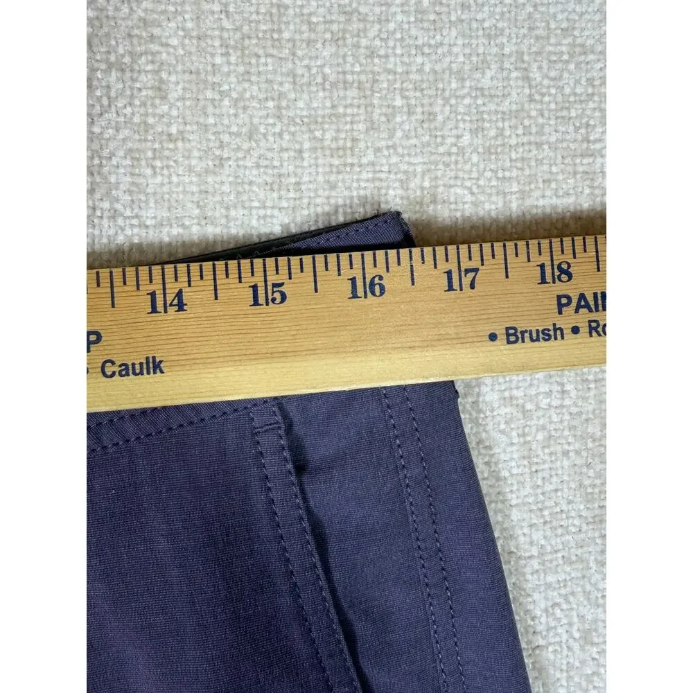 Linksoul Men 33 Gray Flat Front Shorts Stretch Golf Casual Performance Wear Pro
